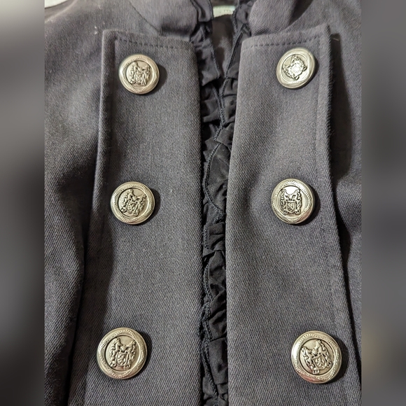 Maurices | NWT Women's Blazer Jacket | Black | Military Vibe | Size Small - Picture 3 of 14